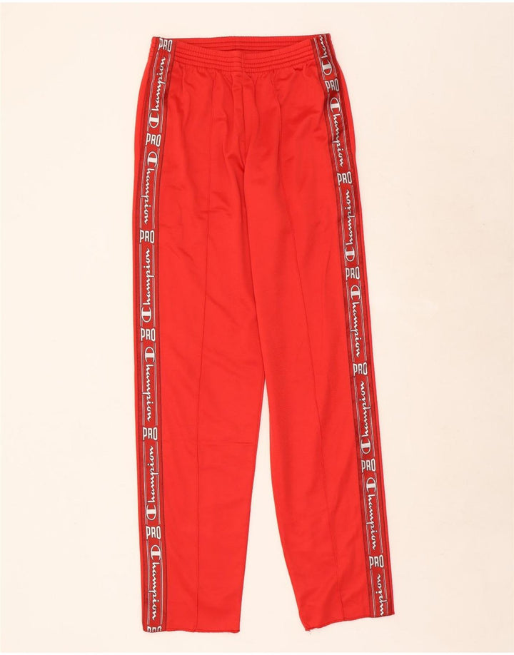 Champion Herren-Trainingsanzug mit Grafik, klein, rot, Farbblock-Polyester
