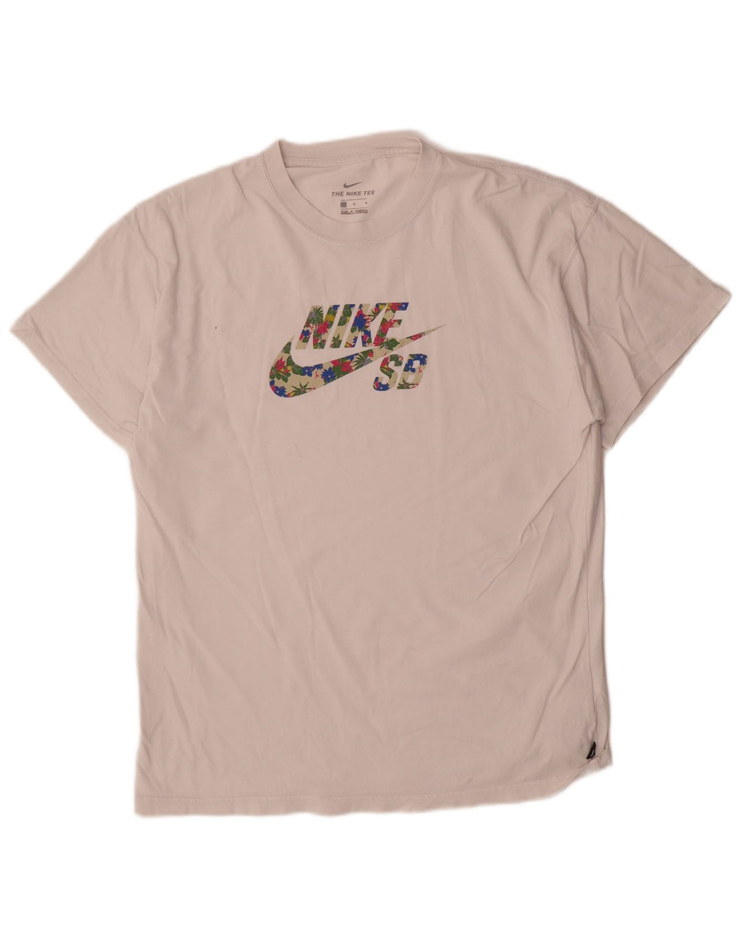 Nike Herren-T-Shirt mit Grafik, mittelweiße Baumwolle