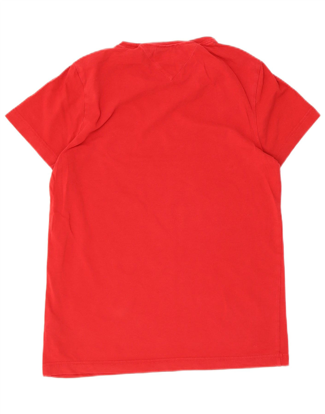 Tommy Hilfiger Herren Slim Fit T-Shirt Top Small Rot Baumwolle