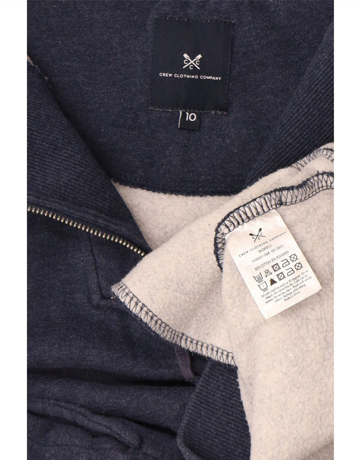 CREW CLOTHING Damen-Sweatshirt in Übergröße, Gr. 10, Marineblau