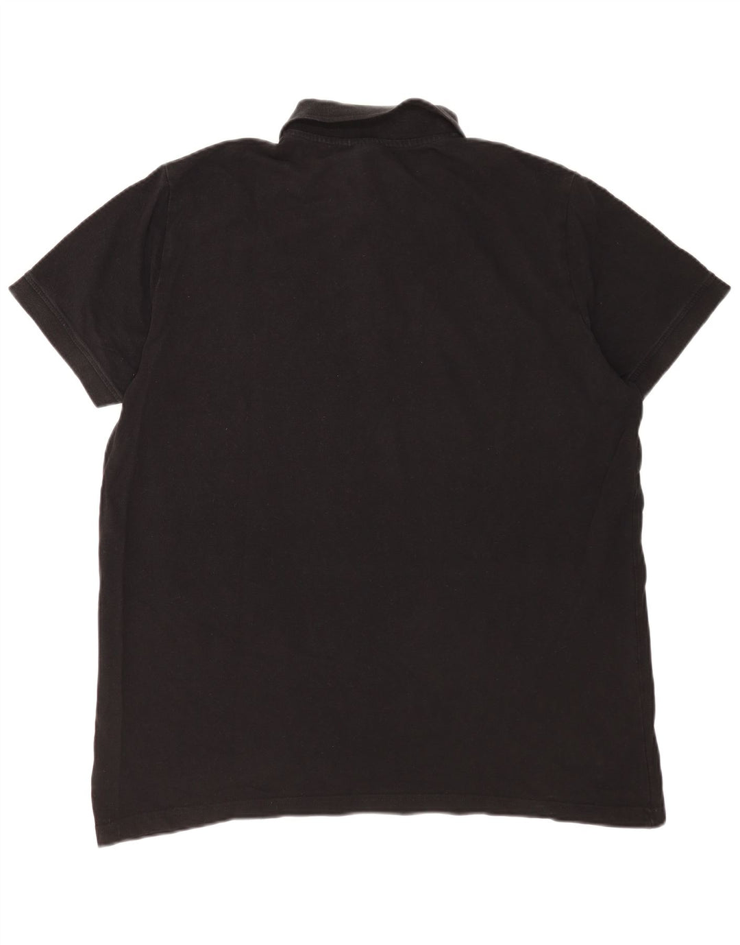 Kappa Herren Poloshirt 2XL Schwarz Baumwolle