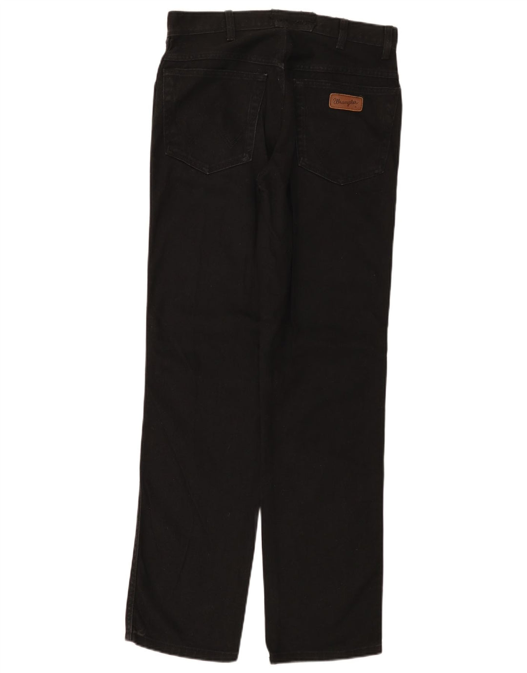 Wrangler Herren Straight Jeans W30 L32 Schwarze Baumwolle