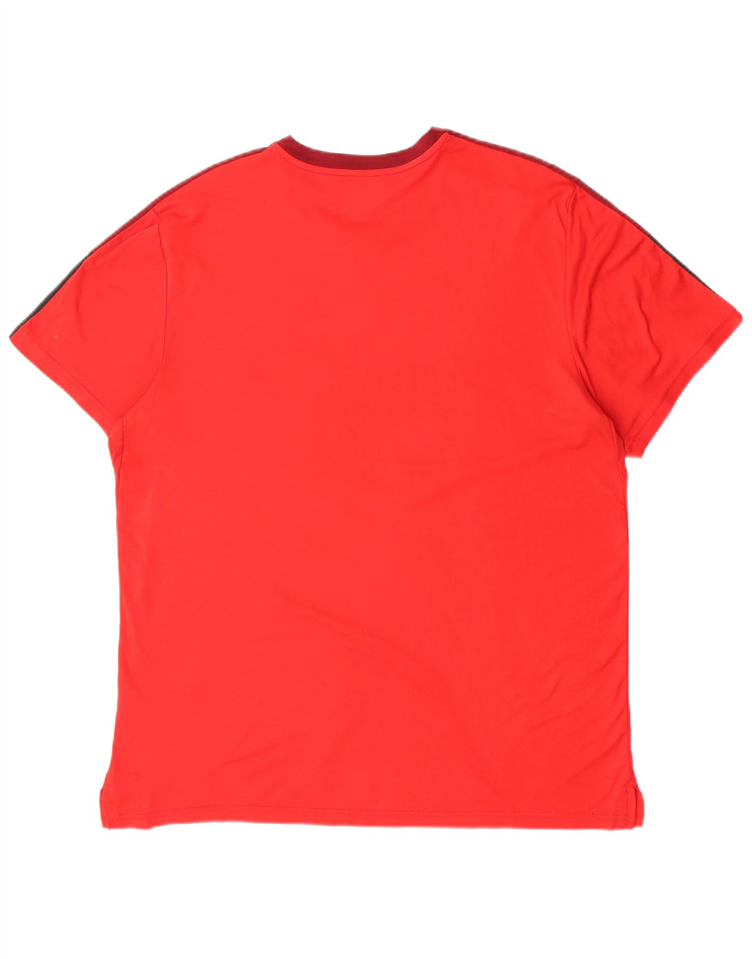 Nike Herren T-Shirt Top XL Rot Colourblock Polyester