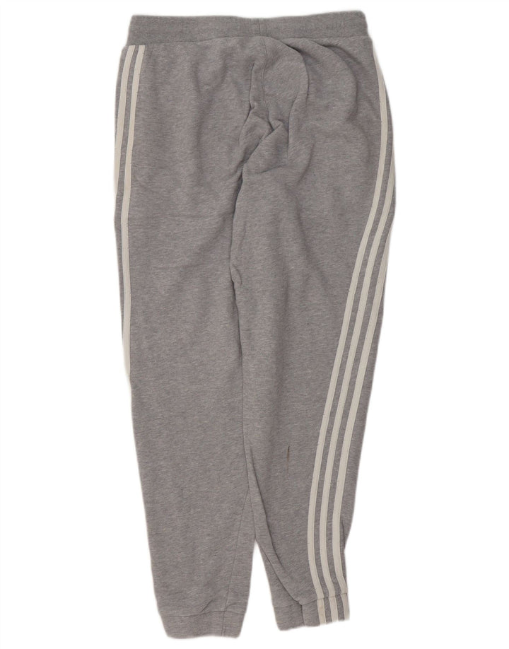 ADIDAS Herren-Trainingshose, Jogginghose, Größe S, Grau, Baumwolle