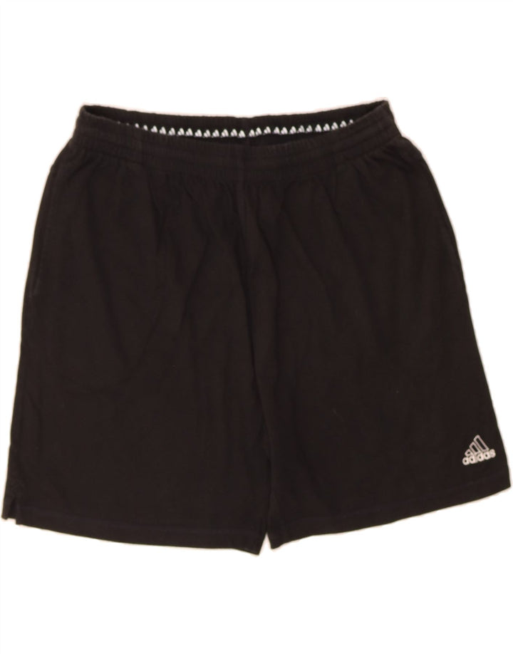 ADIDAS Mens Sport Shorts Large  Black Cotton Vintage Adidas and Second-Hand Adidas from Messina Hembry 