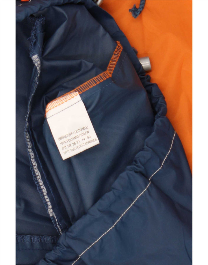 Vintage Herren Loose Fit Grafische Regenjacke UK 36 Klein Mehrfarbig