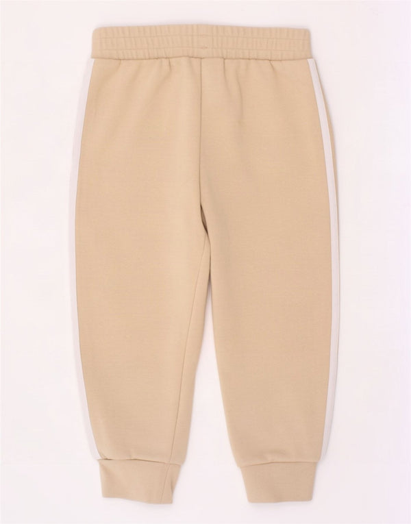 Adidas Mädchen Trainingshose Jogger 2-3 Jahre Beige Baumwolle
