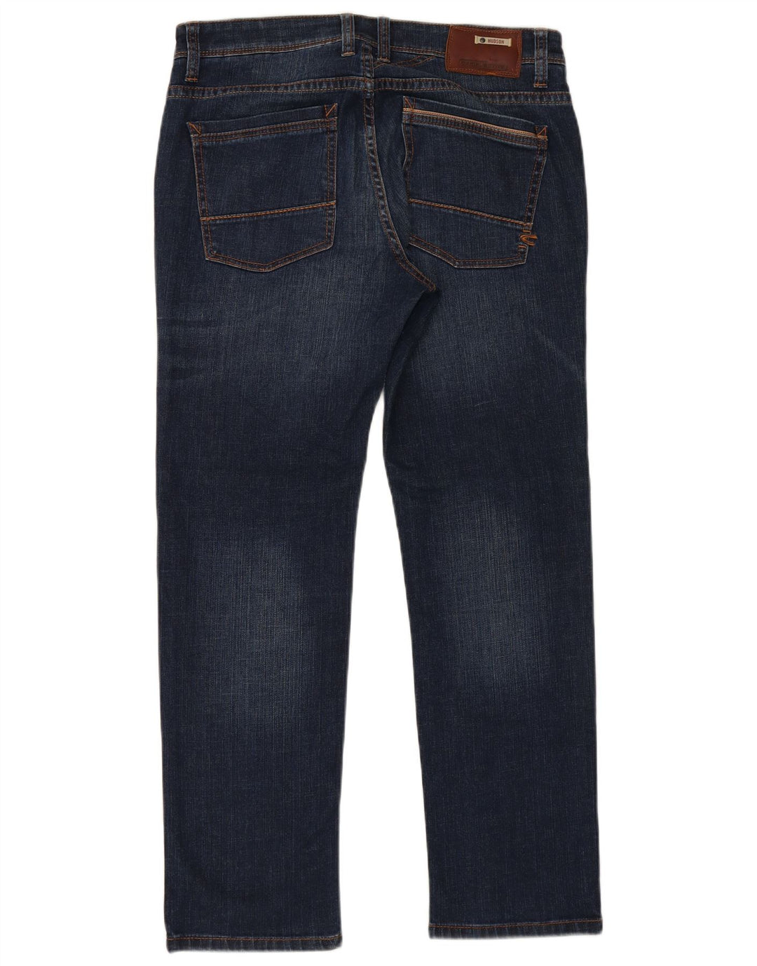Camel Active Herren Hudson Straight Jeans W34 L30 Marineblaue Baumwolle