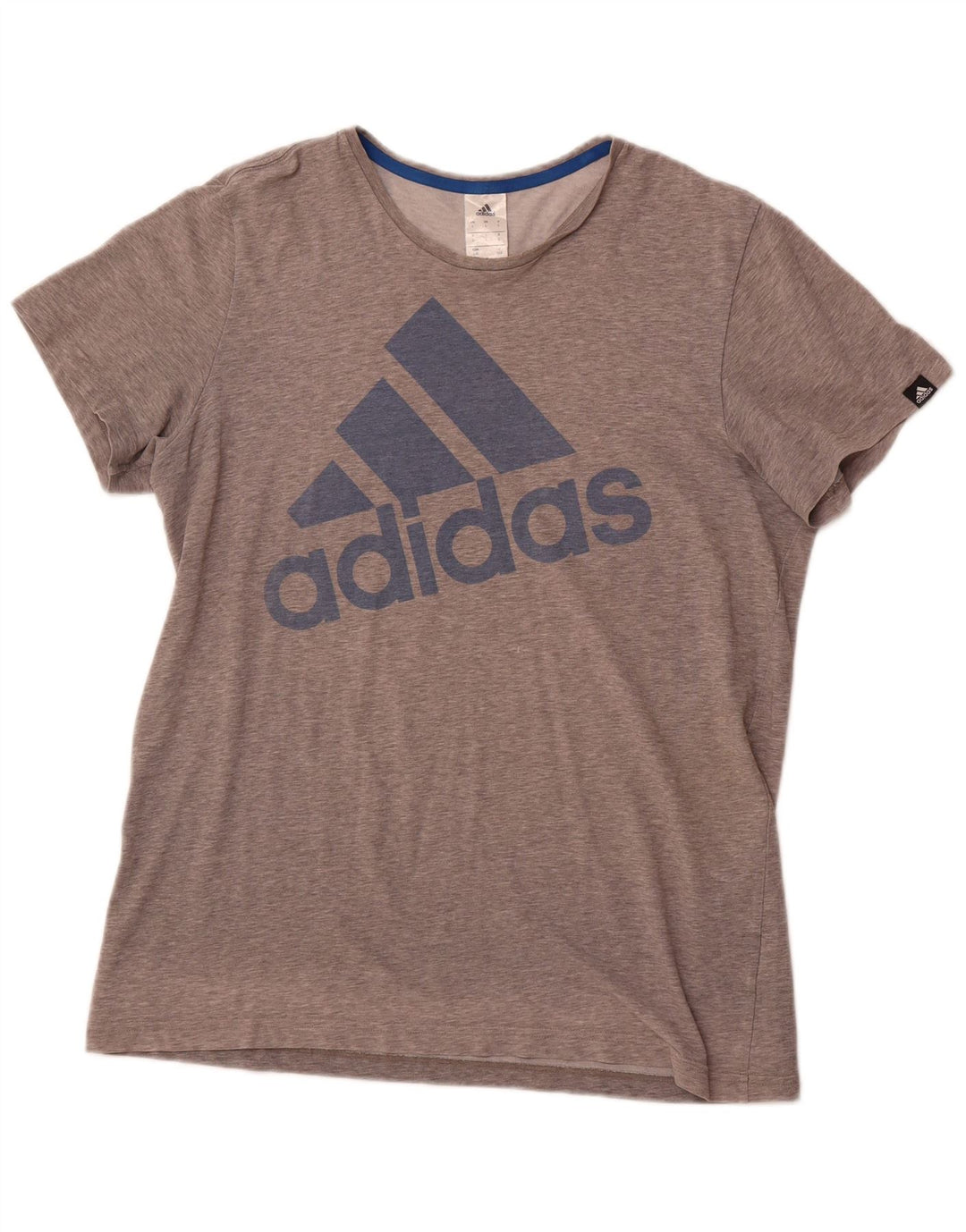 ADIDAS Herren Grafik T-Shirt Top Large Grau