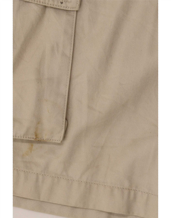 Vintage Herren Cargo Shorts Groß W30 Beige