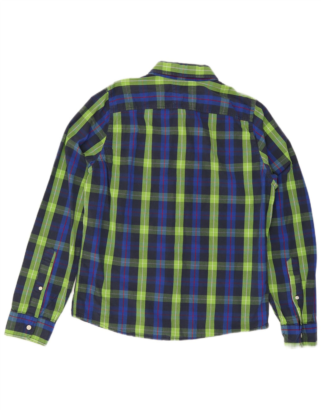 Hollister Herrenhemd XL Blau kariert