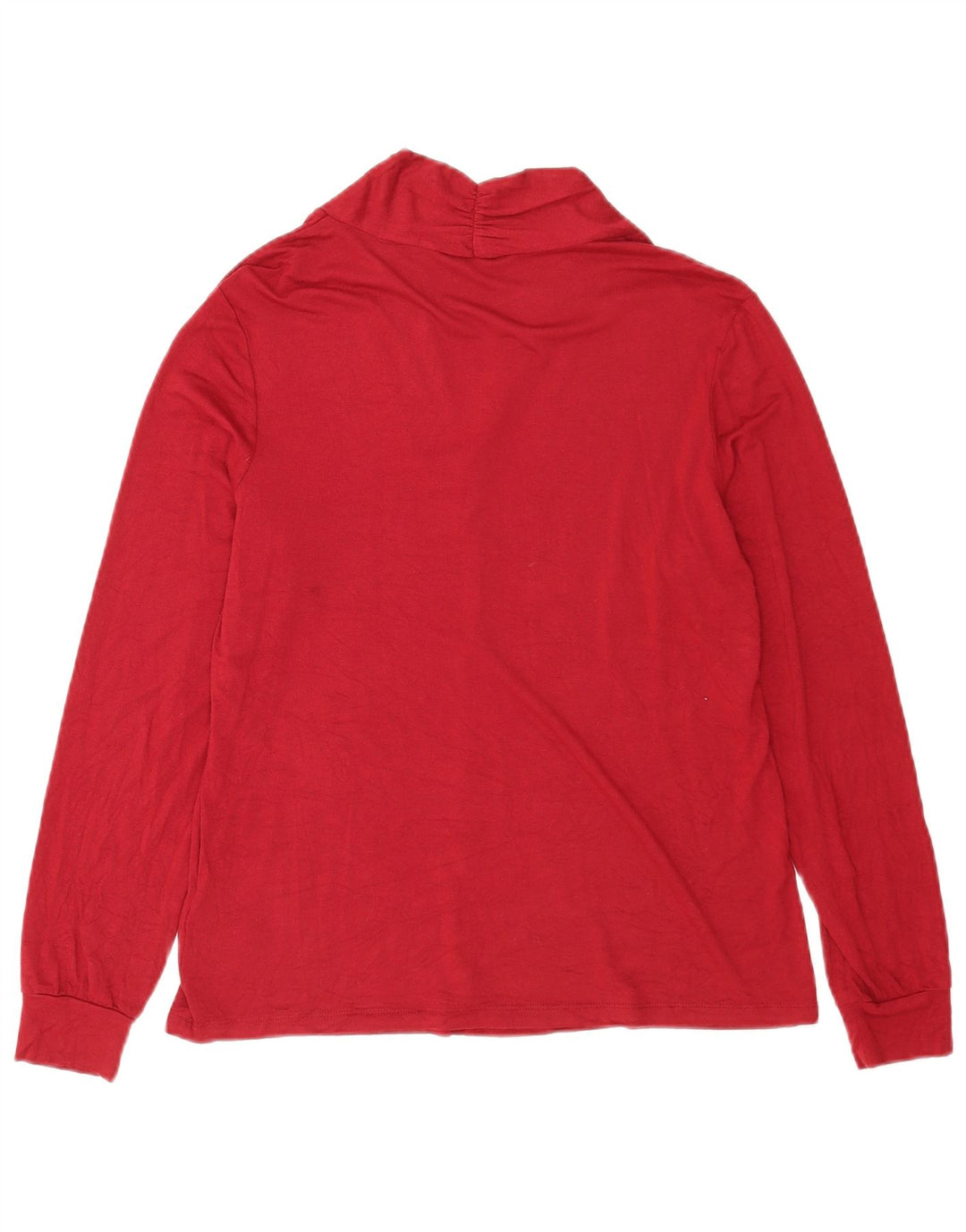 Tchibo Damen Übergroßes Top Langarm EU 36/38 Kleine rote Viskose