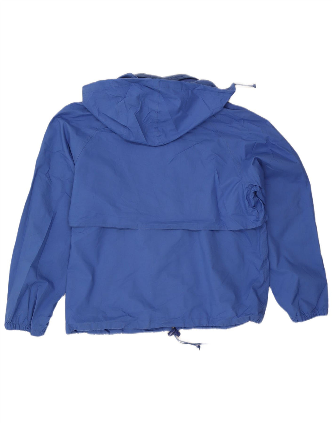 Eddie Bauer Herren-Regenjacke mit Kapuze, UK 40, Größe L, blau, Polyester