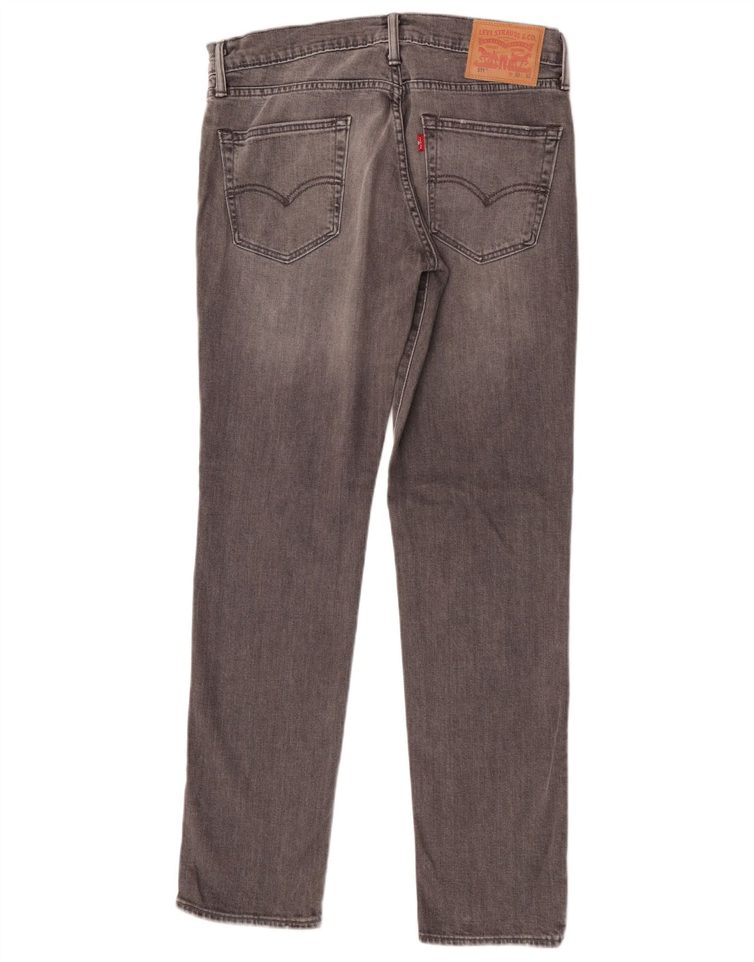 Levi's Herren 511 Slim Jeans W33 L32 Graue Baumwolle