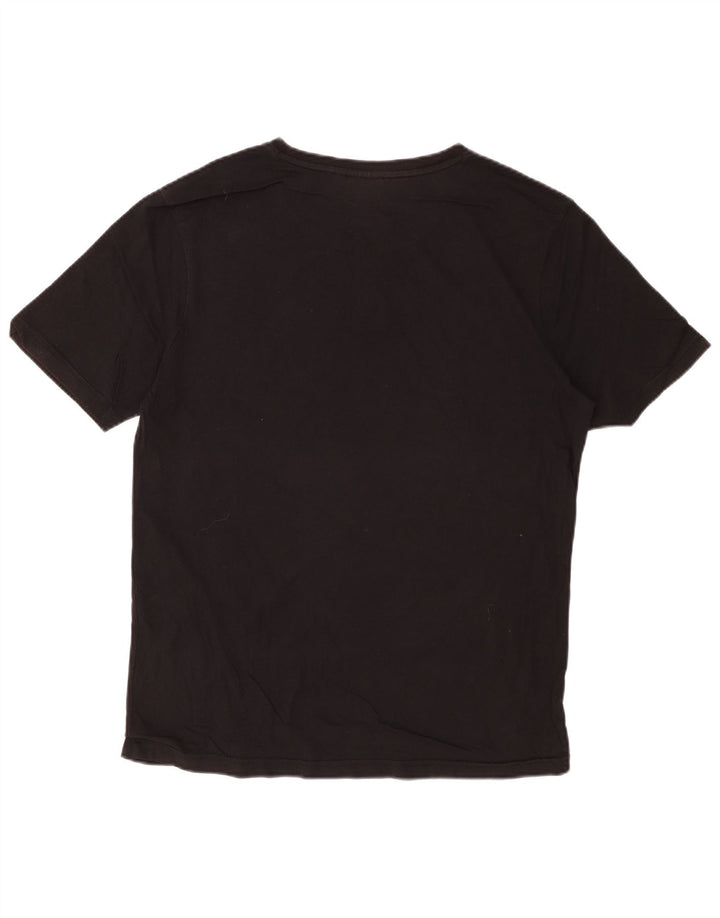 FILA Herren T-Shirt mit Grafik, Größe L, Schwarz