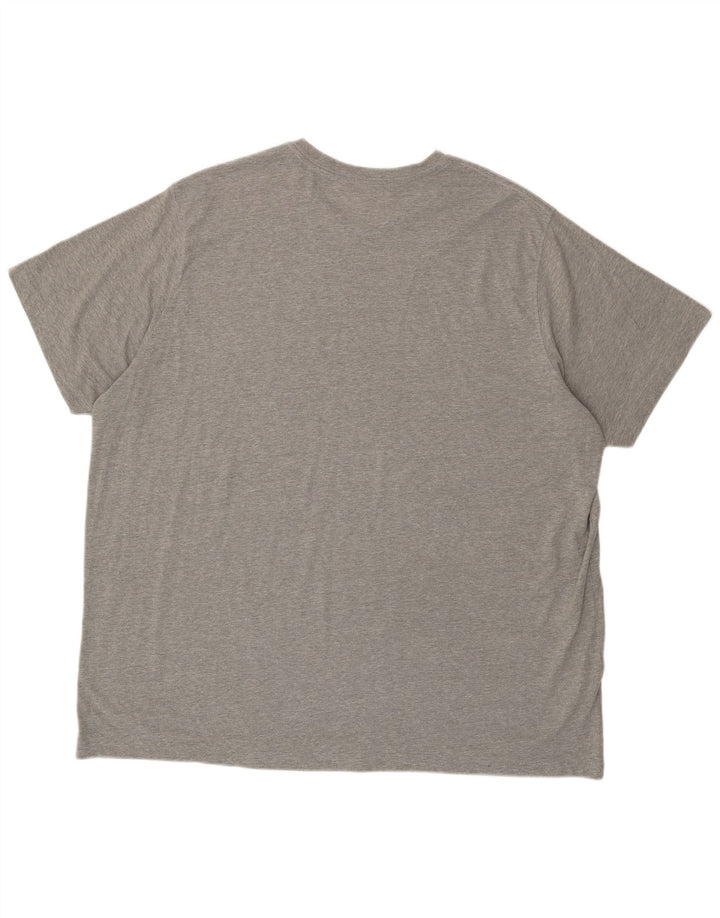 Eddie Bauer Herren T-Shirt Top 3XL Grau Baumwolle