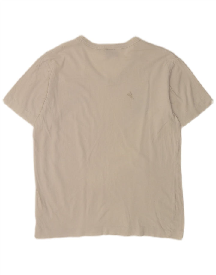 Diesel Herren-T-Shirt mit Grafik, mittelweiße Baumwolle