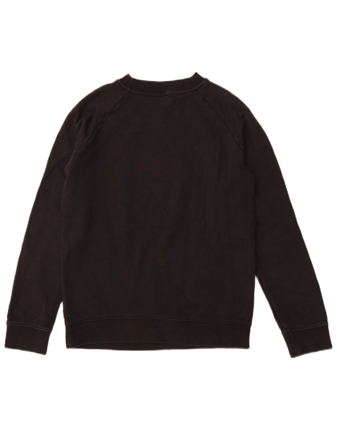 ADIDAS Damen Graphic Sweatshirt Pullover UK 10 Small Schwarz Baumwolle