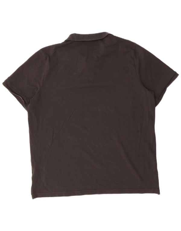 Nike Mens Polo Shirt 2XL Black Cotton