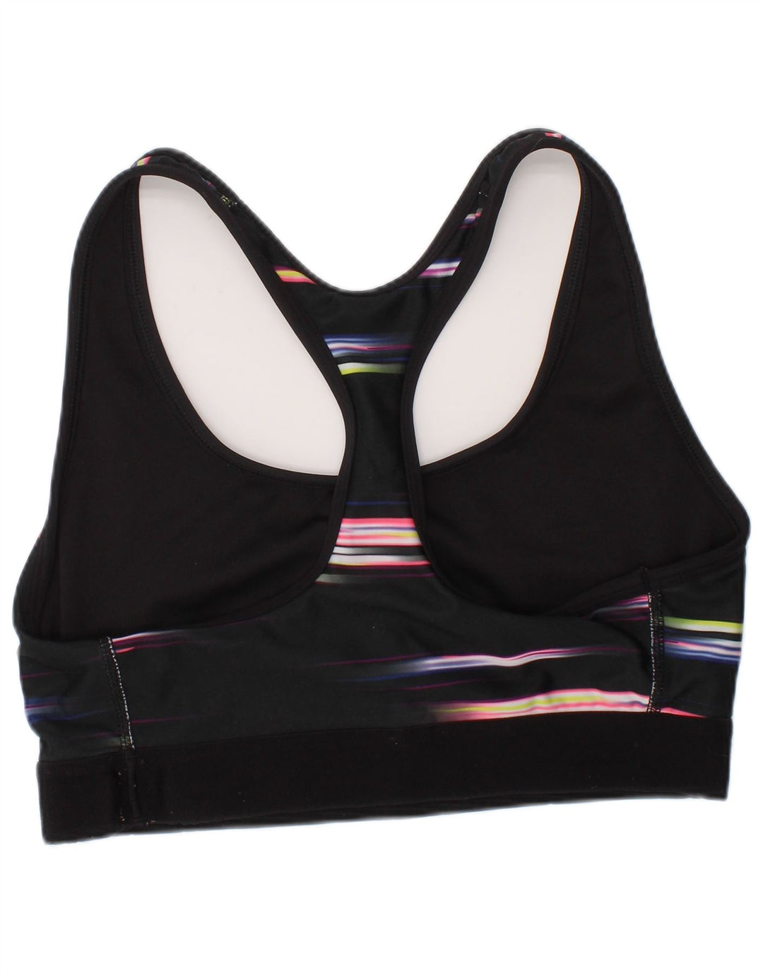 Champion Damen-Sport-BH-Oberteil, groß, schwarz, Polyester, Sport