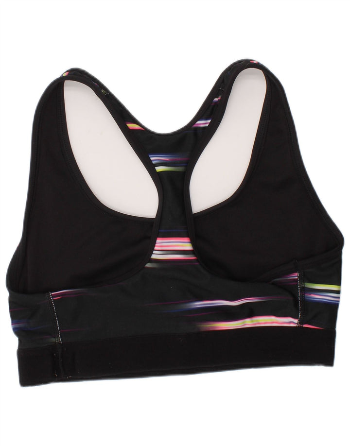 Champion Damen-Sport-BH-Oberteil, groß, schwarz, Polyester, Sport