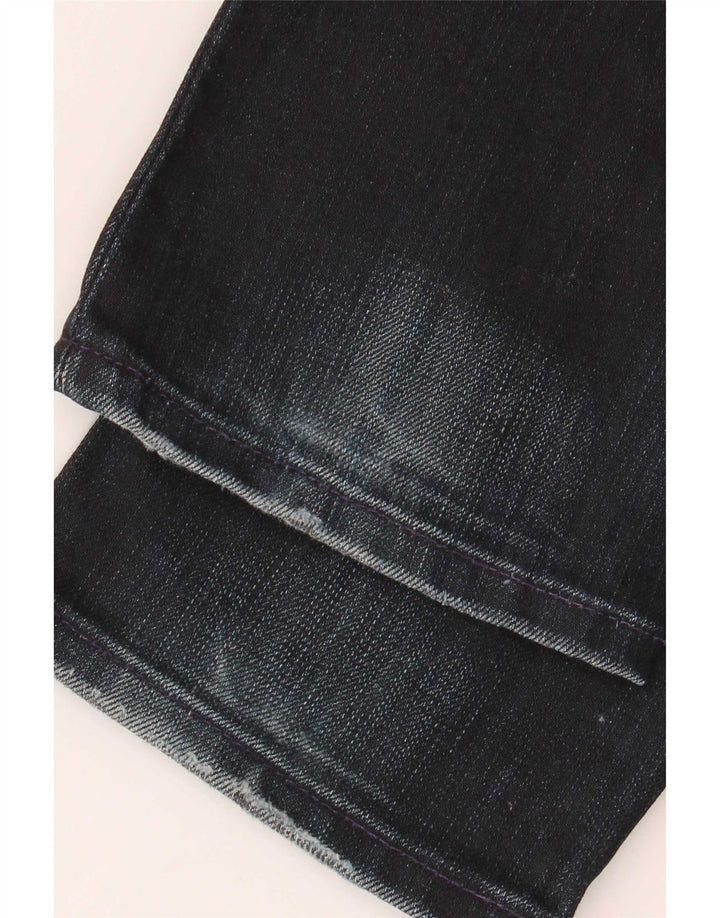 Lee Damen Slim Jeans US 7 Medium W28 L32 Marineblau Baumwolle