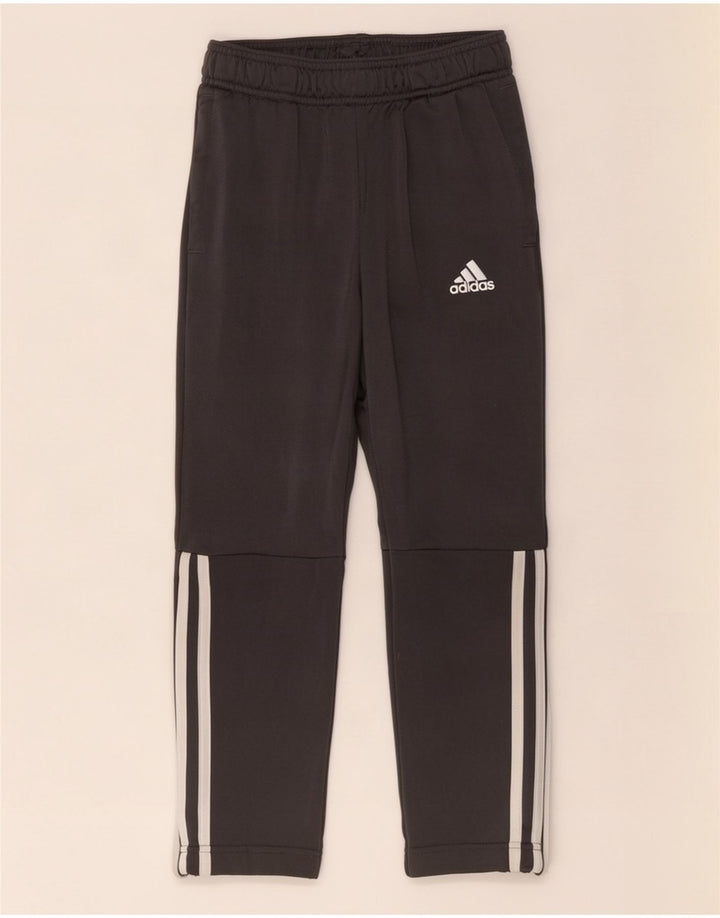 Adidas Trainingshose für Jungen, 7–8 Jahre, graues Polyester