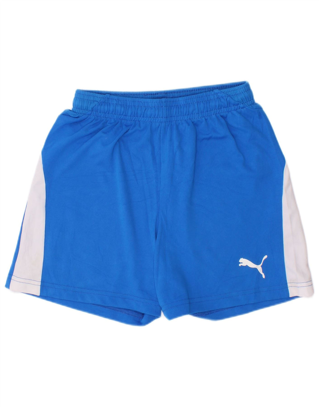 Puma Jungen Sportshorts 9–10 Jahre Blauer Farbblock