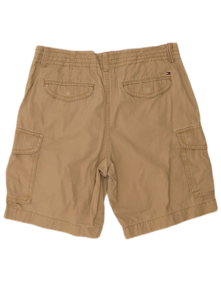 Tommy Hilfiger Herren Cargoshorts W36 Large Beige Baumwolle