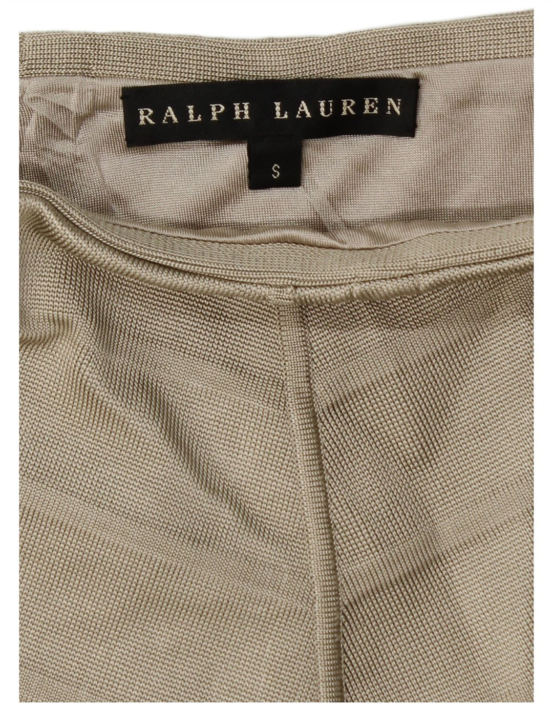 Ralph Lauren Damen-A-Linien-Rock, Größe S, W28, Beige