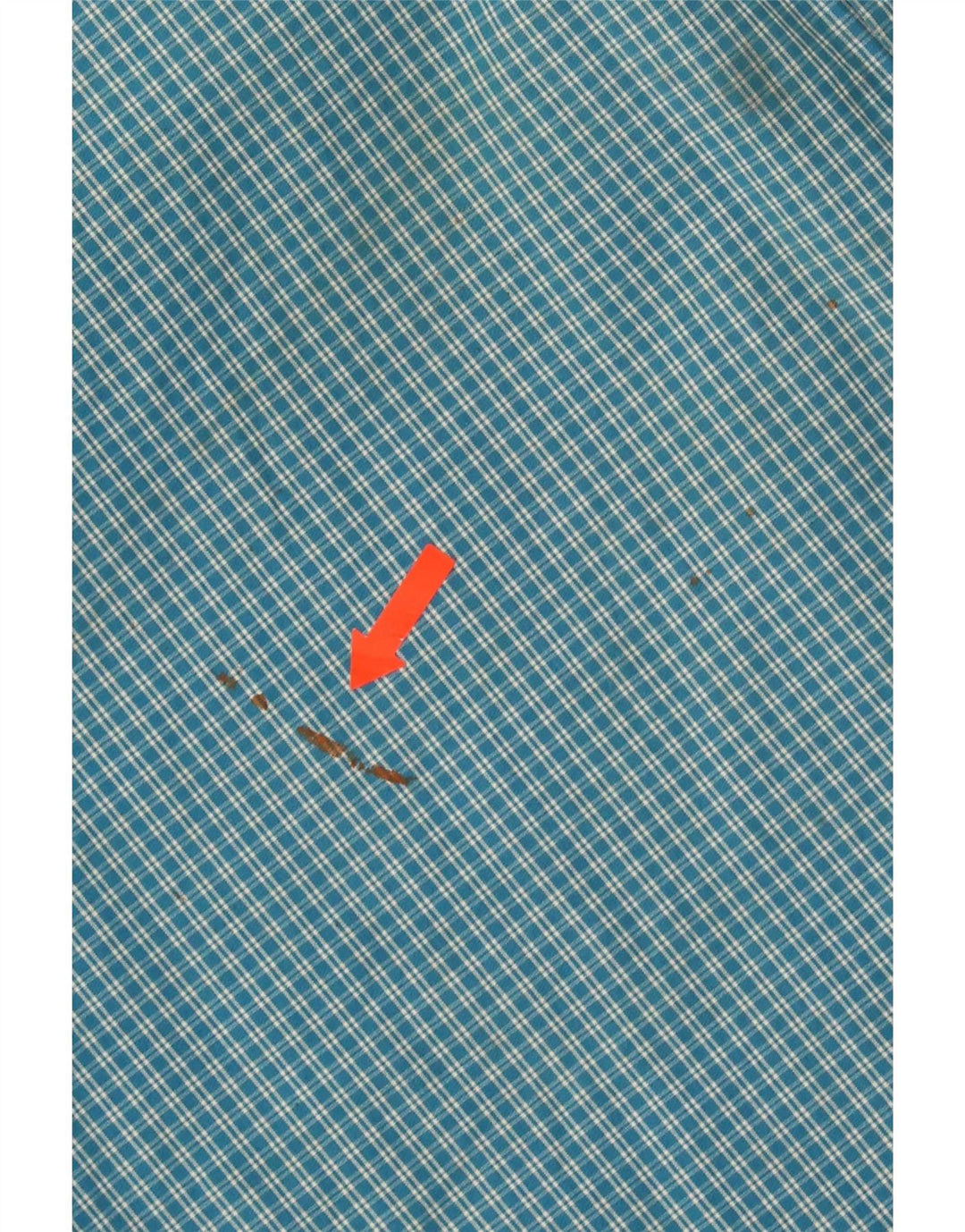 Ariat Herren-Kurzarmhemd, großes blaues Gingham-Muster