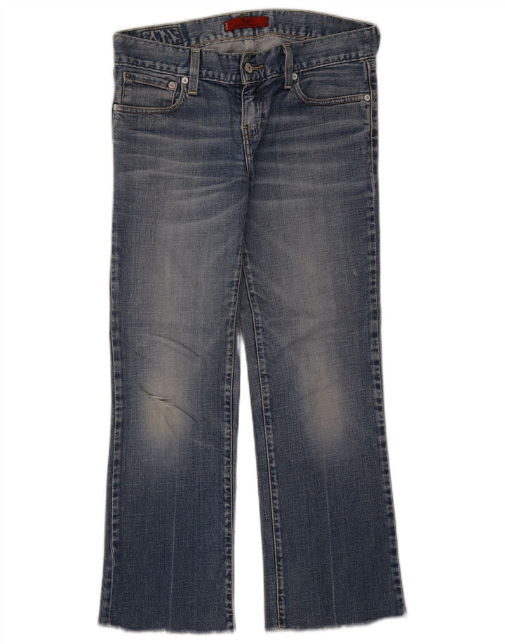Levi's Damen Eve Straight Jeans W30 L26 Blaue Baumwolle