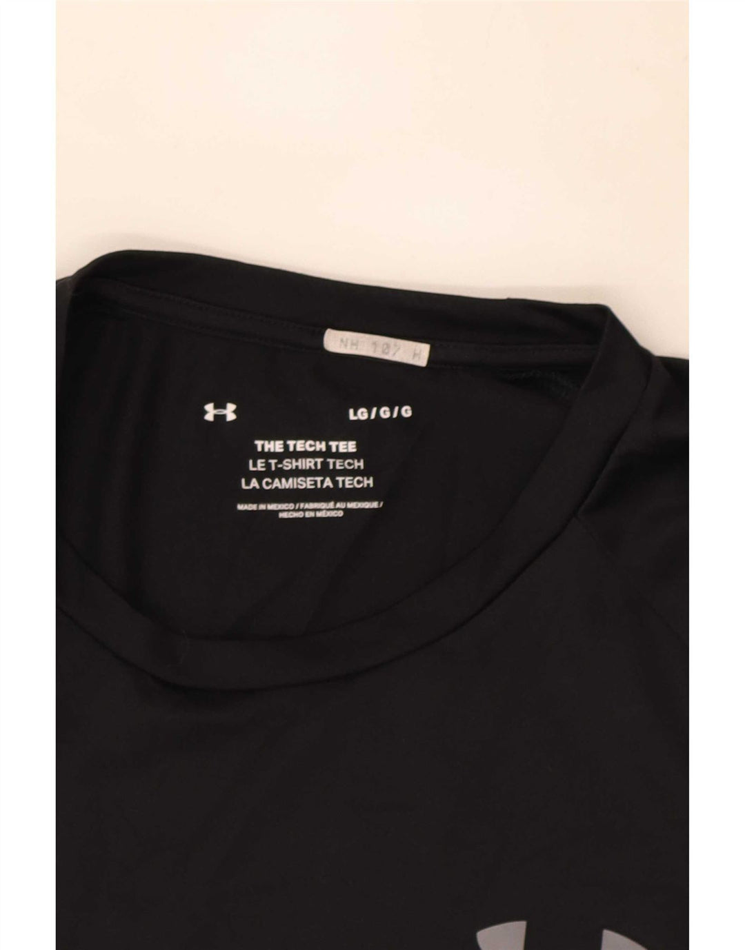 Under Armour Herren T-Shirt Top Large Schwarz