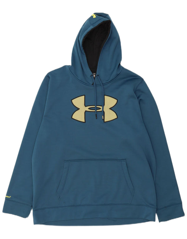 UNDER ARMOUR Herren Heat Gear Graphic Kapuzenpullover 2XL Blau