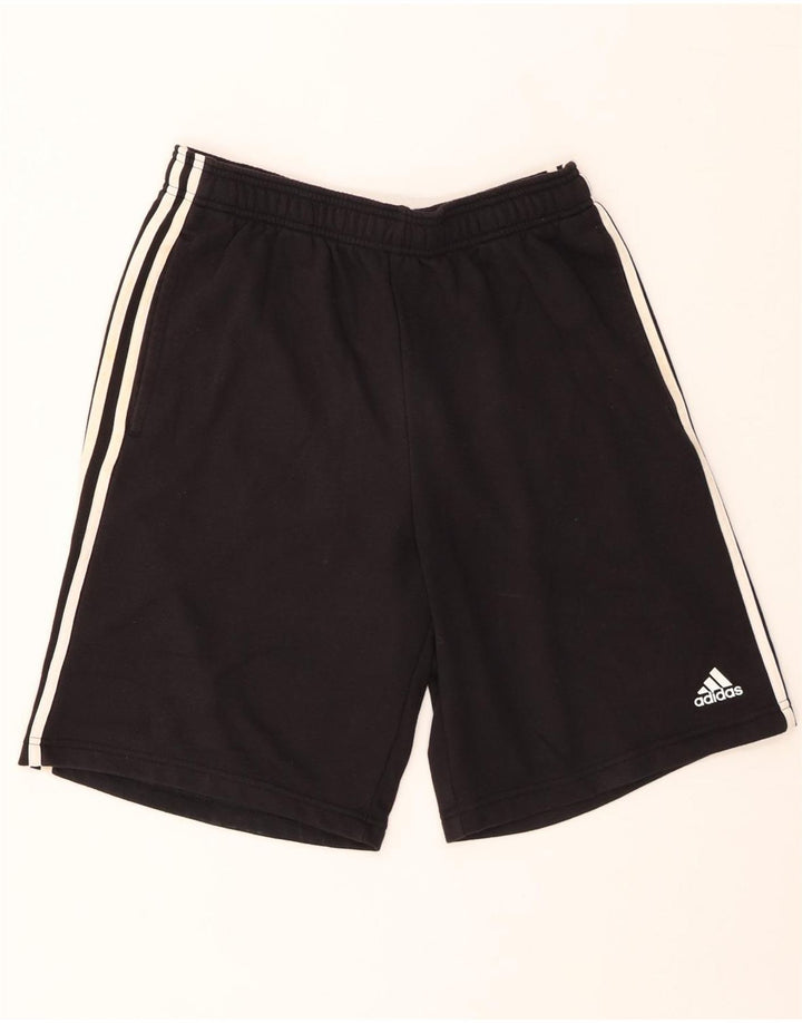 ADIDAS Herren Sportshorts Mittelschwarze Baumwolle