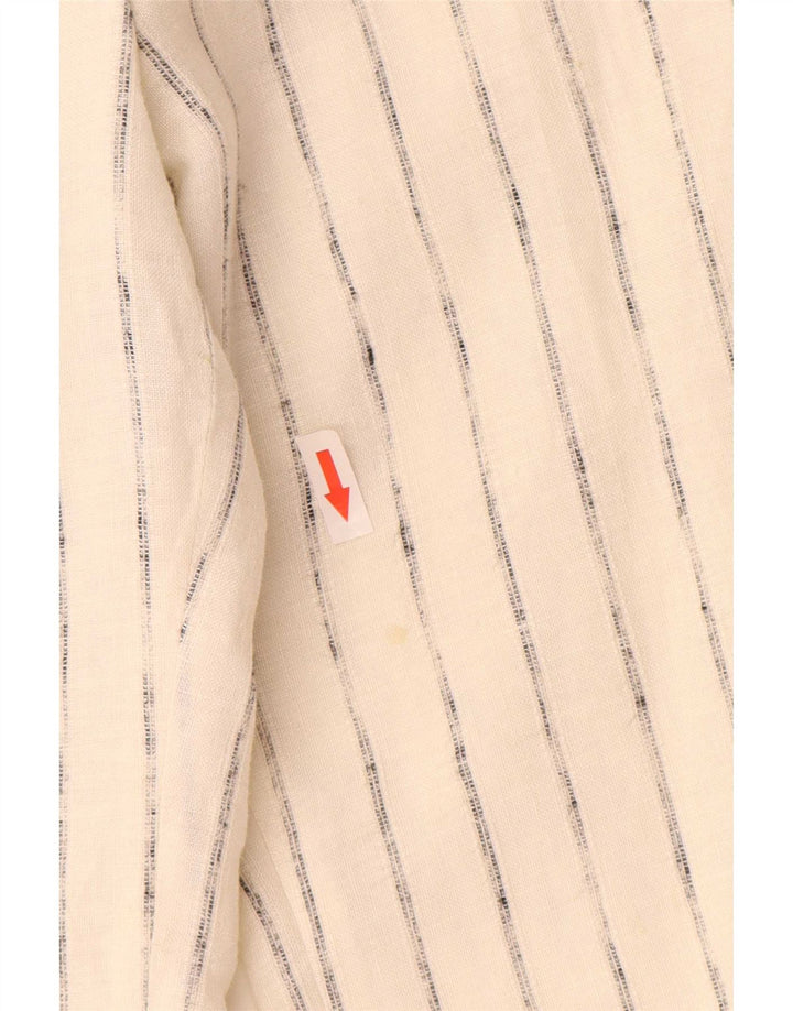 Marks & Spencer Damen Freizeithose UK 12 M W32 L33 Off White