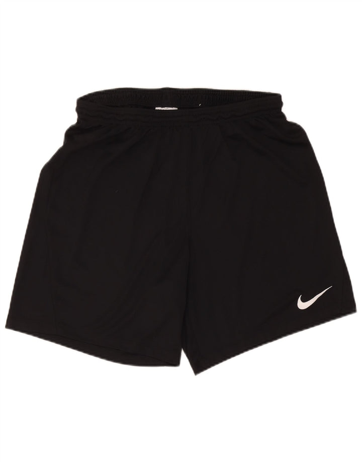Nike Dri Fit Sportshorts für Jungen, 13–14 Jahre, XL, schwarzes Polyester