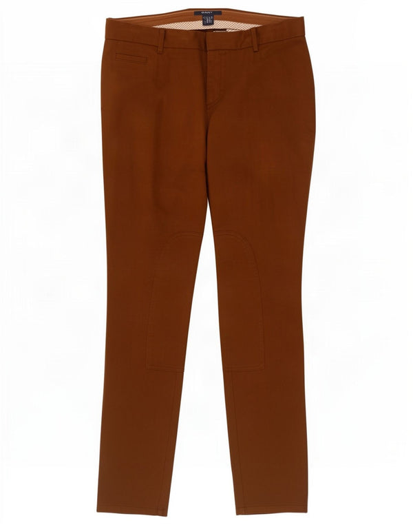 Gant Skinny Chino-Hose für Damen, UK 16, Größe L, W36, L33, Braun, Baumwolle