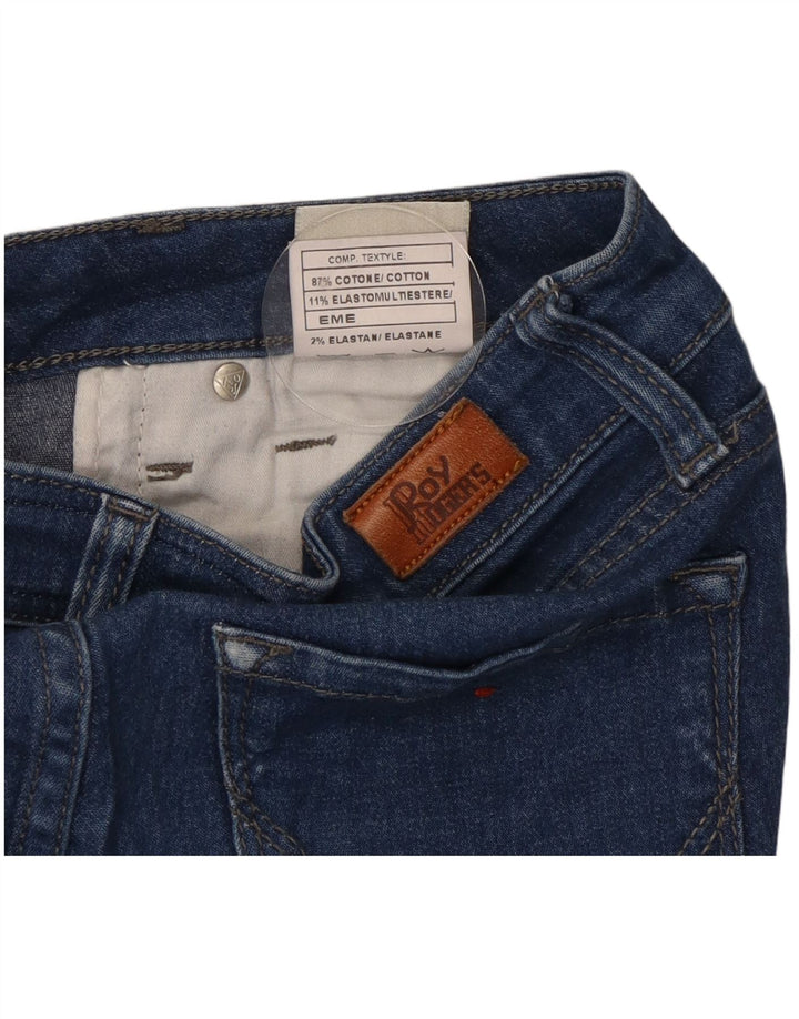 Roy Rogers Damen Bootcut Jeans W27 L31 Blaue Baumwolle