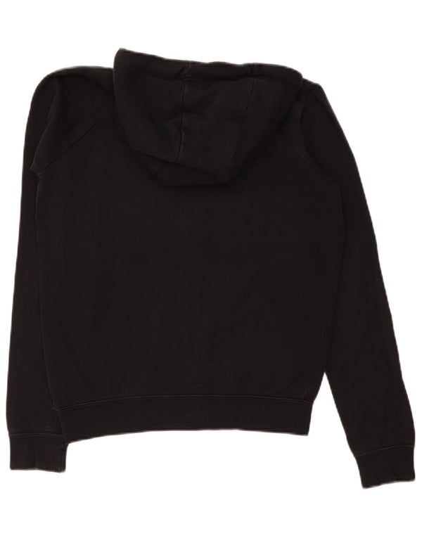 Nike Herren-Kapuzenpullover mit Reißverschluss, XS, schwarze Baumwolle