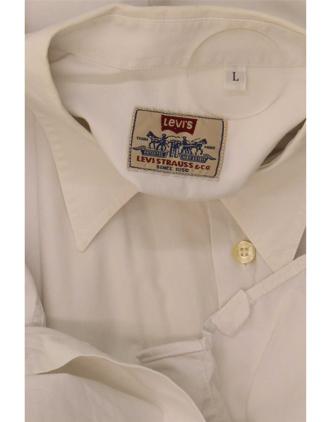 Levi's Herrenhemd Large Weiß