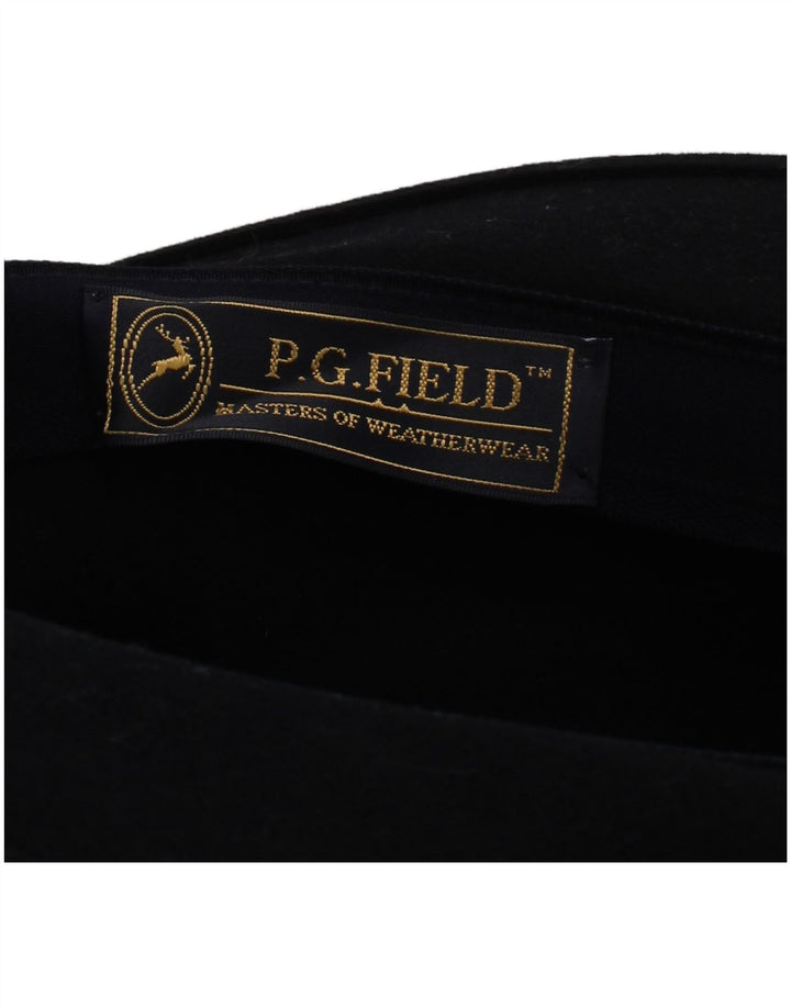 P.G.Field Herren-Fedora-Hut, groß, marineblaue Wolle