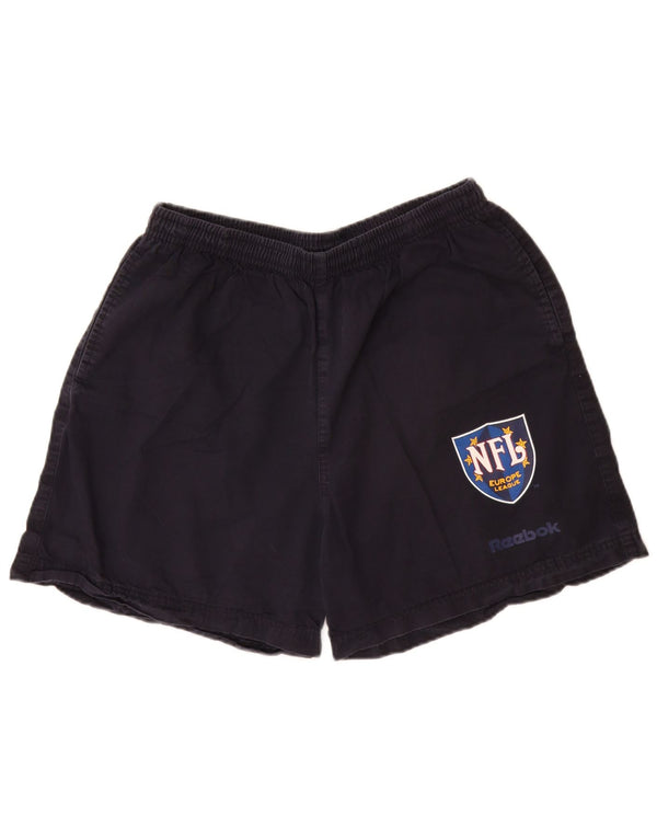 Reebok Herren NFL Chino Shorts XL Marineblau Baumwolle
