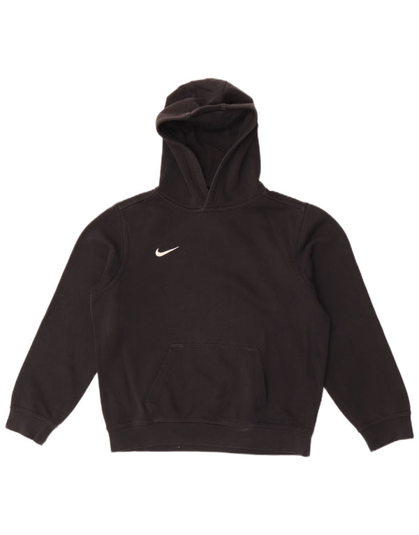 Nike Kapuzenpullover für Jungen, 12–13 Jahre, Größe L, Schwarz, Baumwolle