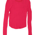 Zara Damen Top Langarm UK 10 Small Pink