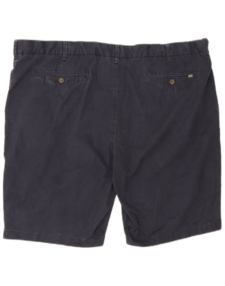 Marks & Spencer Herren Chinoshorts W48 4XL Marineblau Baumwolle