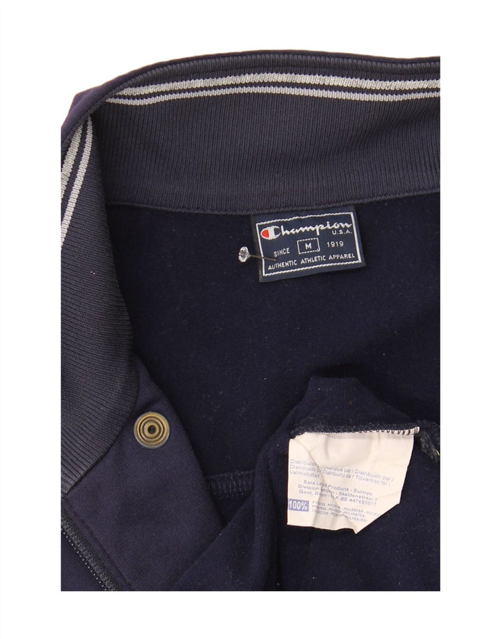 Fila Herren-Trainingsanzugoberteil, mittleres marineblaues Polyester