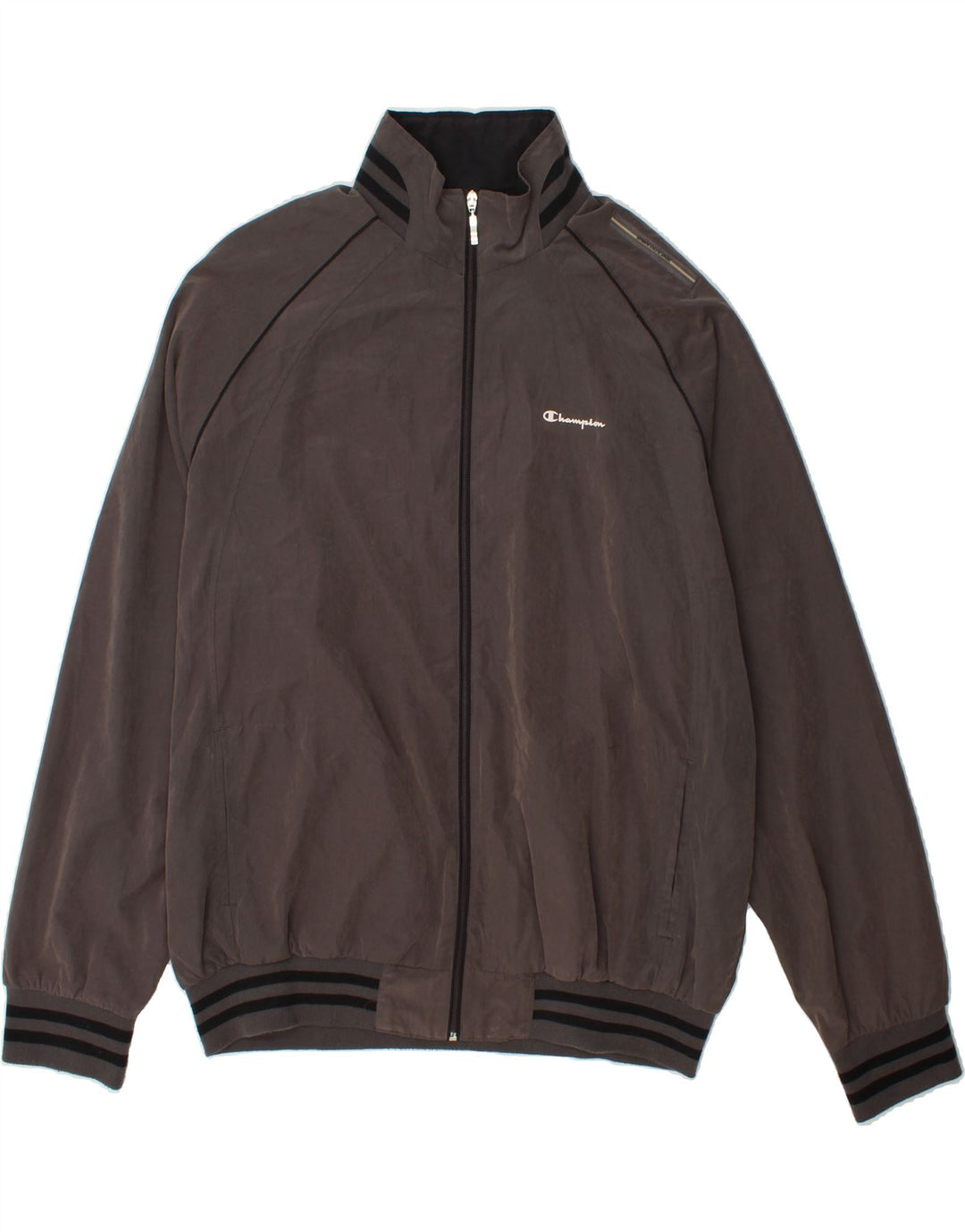 CHAMPION Herren-Trainingsanzug-Oberteil, Jacke, 3XL, Grau, Polyester