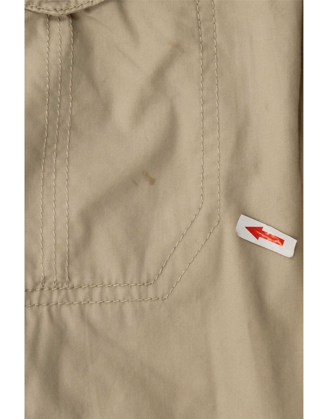 Marks & Spencer Herren Cargo-Bermudashorts W34 Large Beige Baumwolle