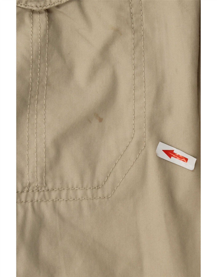 Marks & Spencer Herren Cargo-Bermudashorts W34 Large Beige Baumwolle